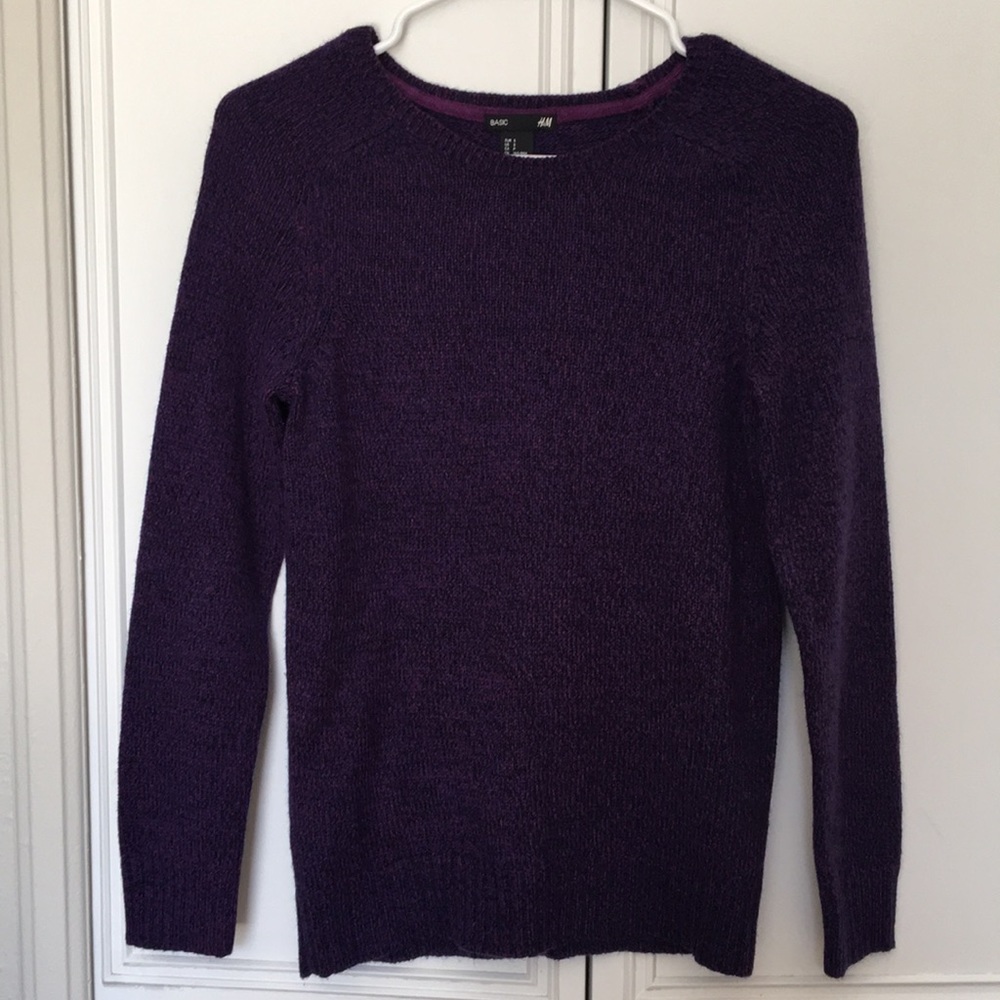 Purple H&M sweater